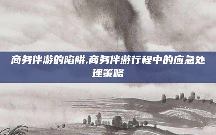 涿州商务伴游的陷阱,商务伴游行程中的应急处理策略